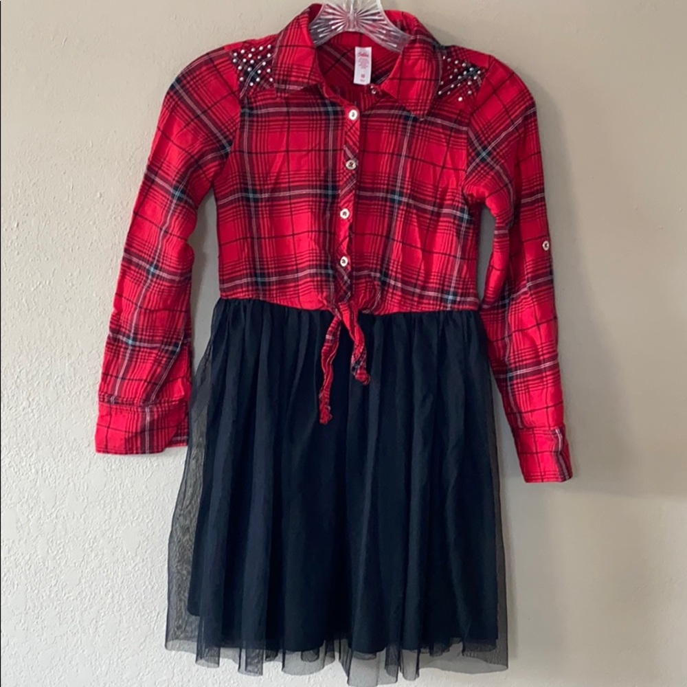 plaid dress